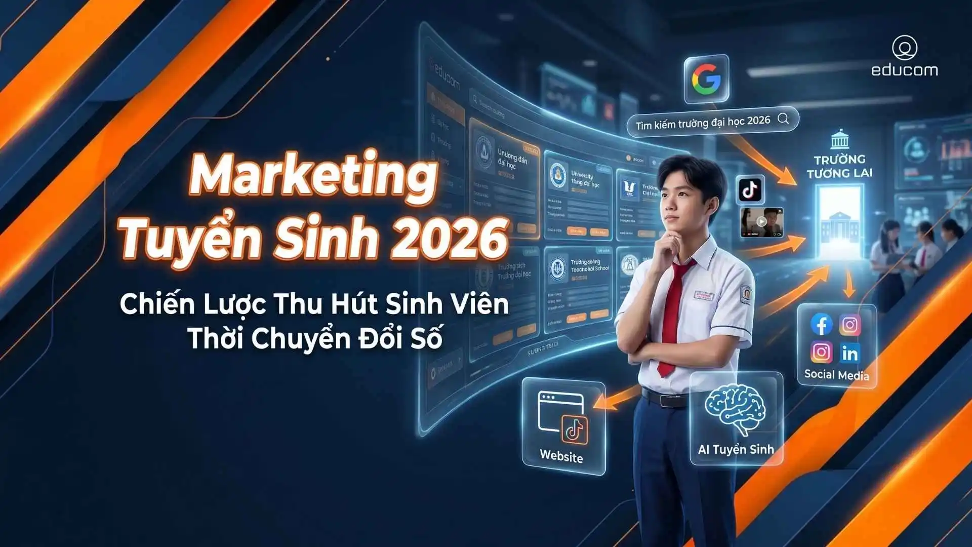 Marketing tuyển sinh Educom