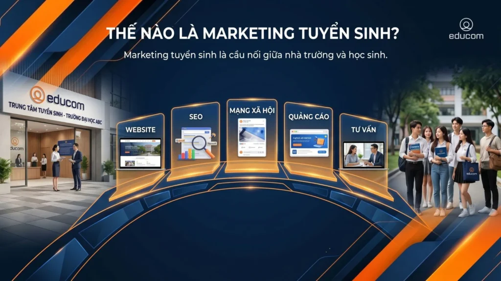 tuyển sinh trong educom là như thế nào