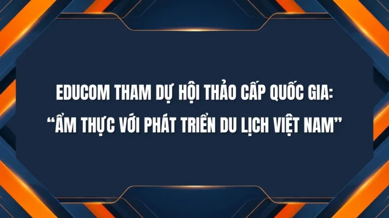 Educom tham dự hội thảo cấp quốc gia